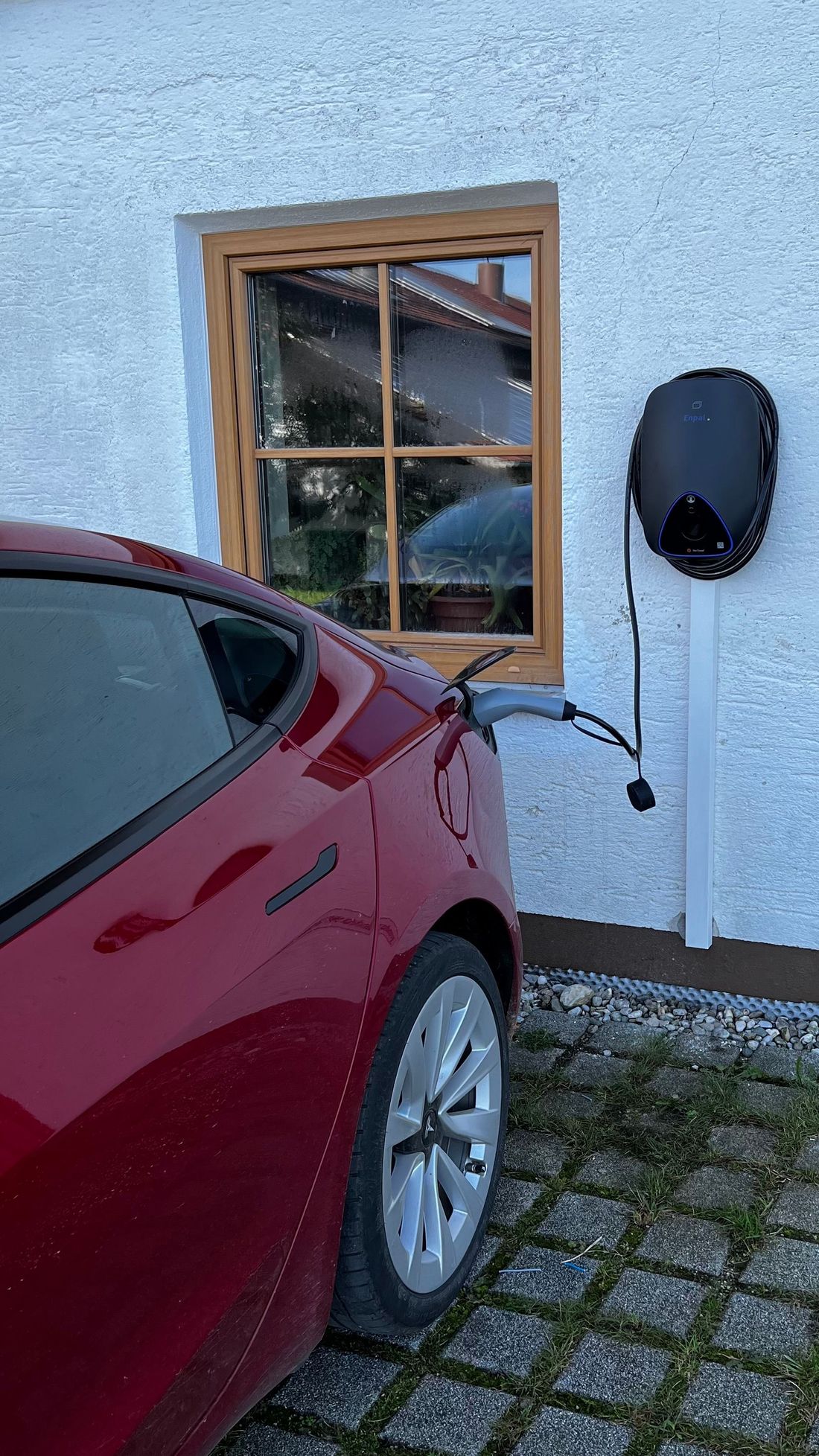 Wallbox am Parkplatz