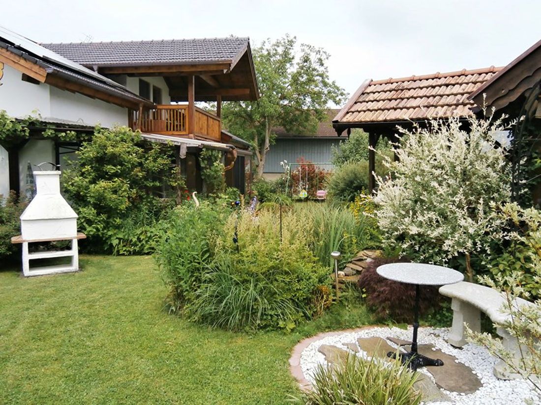 Grillplatz im Garten