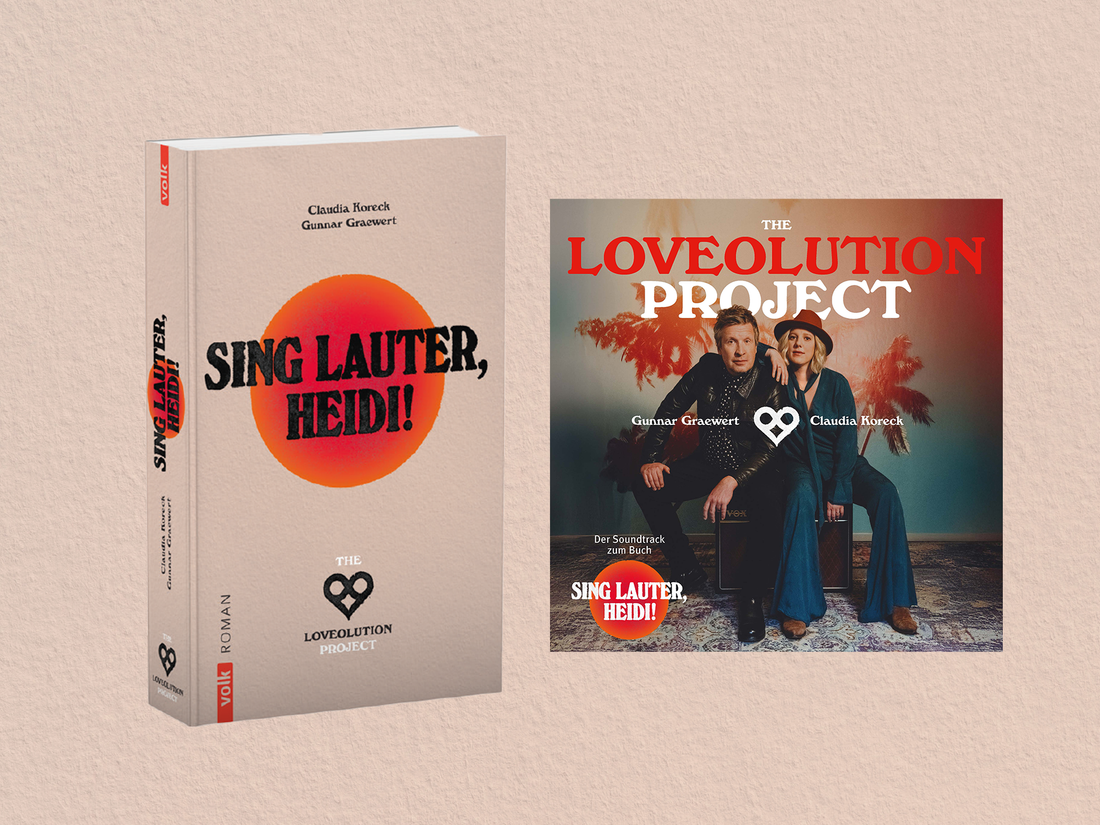 Buch und CD von Claudia Koreck "Sing lauter, Heidi!"
