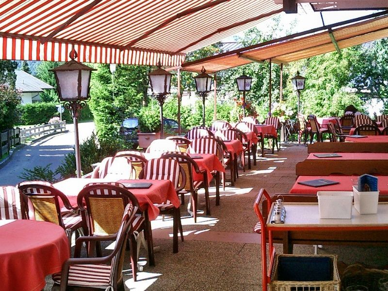 Terrasse im Kur-Café Reit im Winkl
