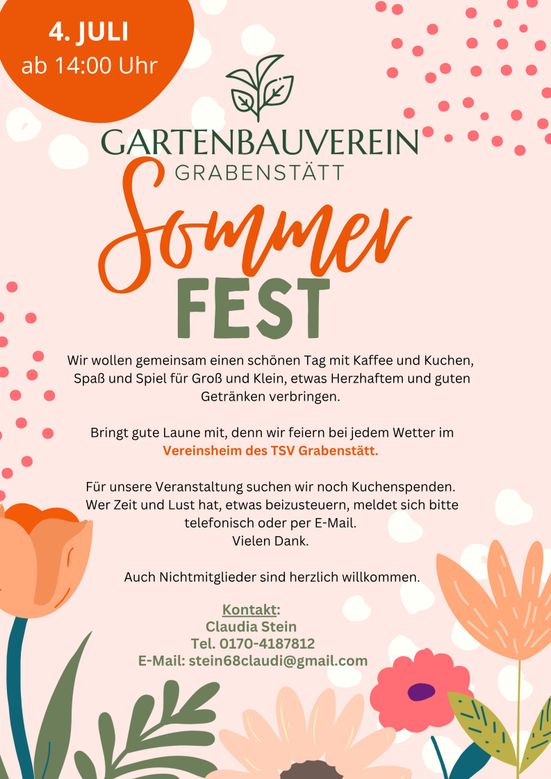 Sommerfest 2026
