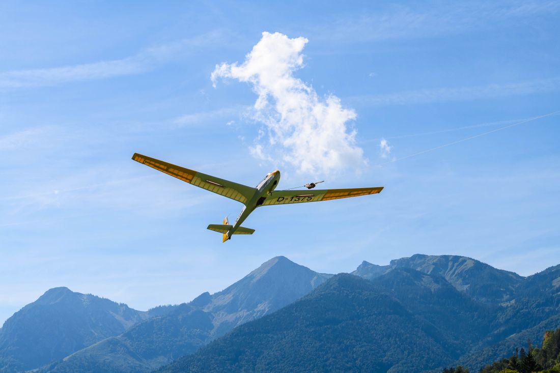 Segelflug in Unterwössen