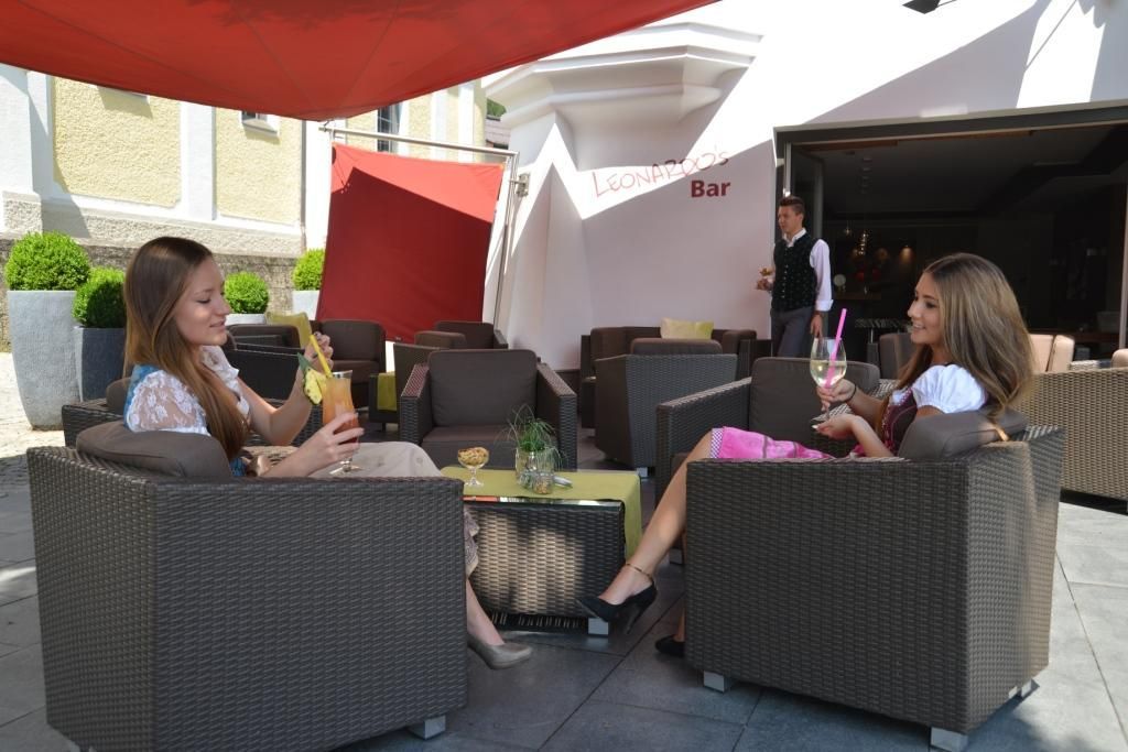 auf der Terrasse