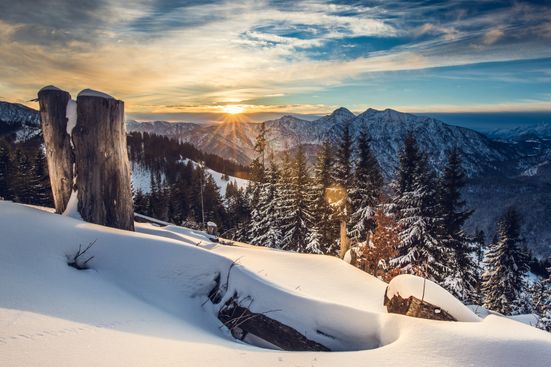 Wunderschöne Aussicht vom Unternberg