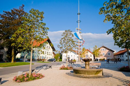 Marktplatz Grabenstätt  Peter Biller