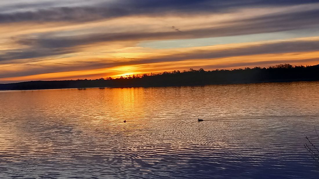 Sonnenaufgang am Chiemsee