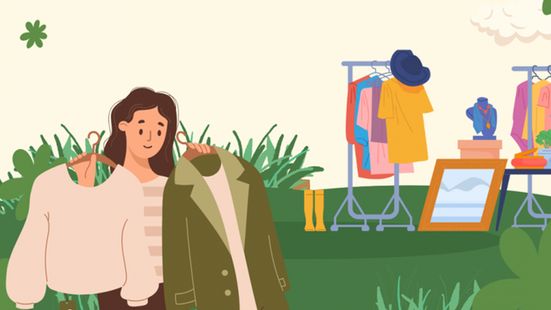 Kleiderbazar in Taching