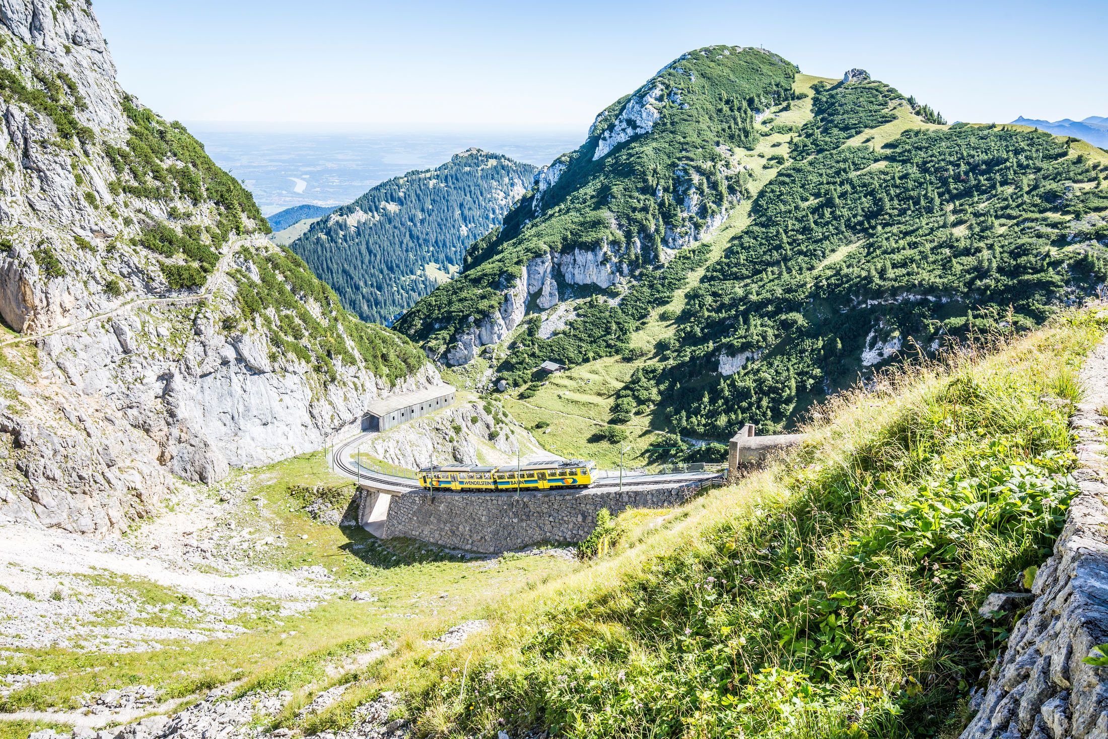 Wendelsteinbahn Kulisse