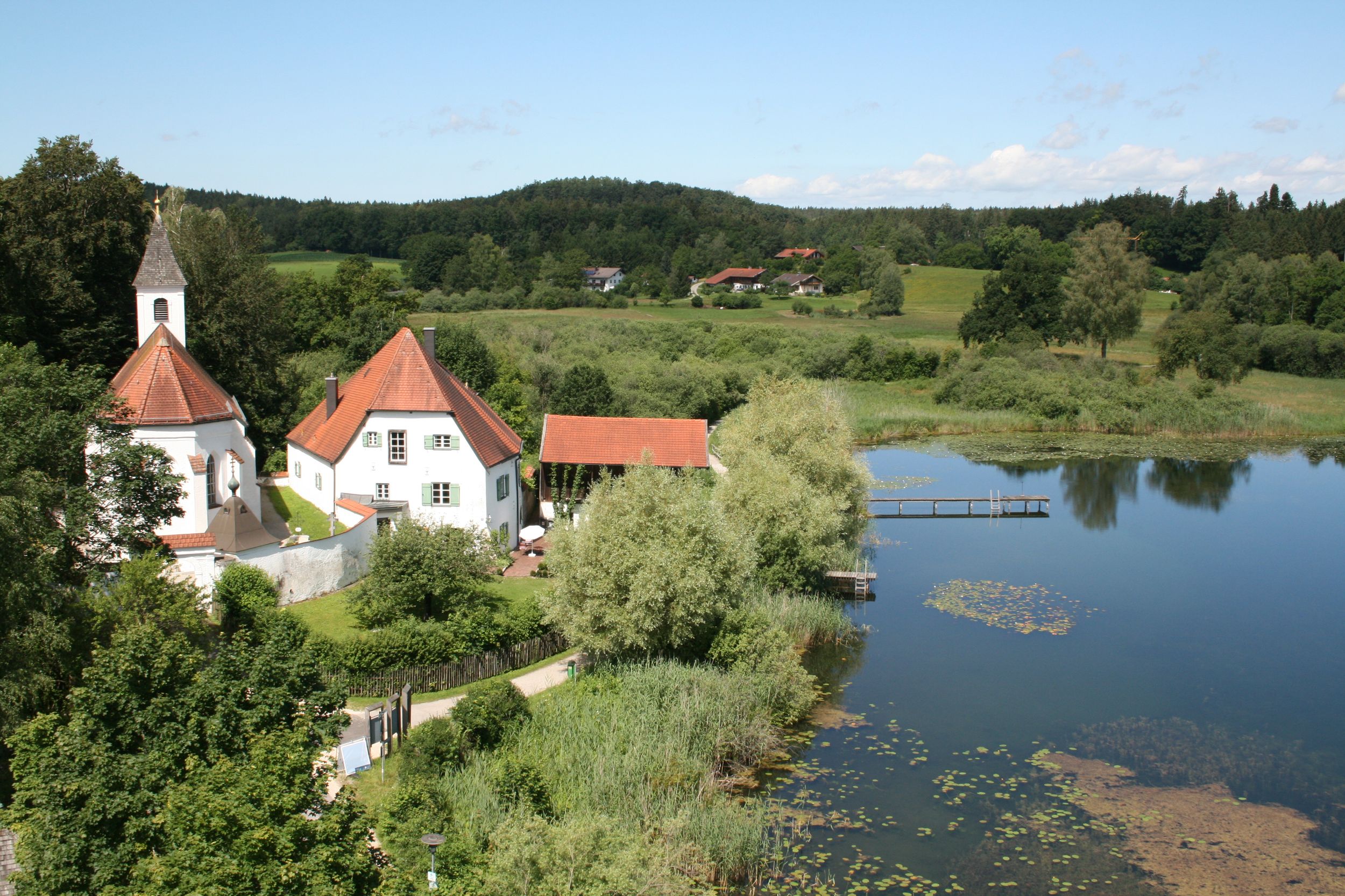 Kirche St. Walburg bei Kloster Seeon