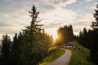Boider Alm bei Sonnenaufgang