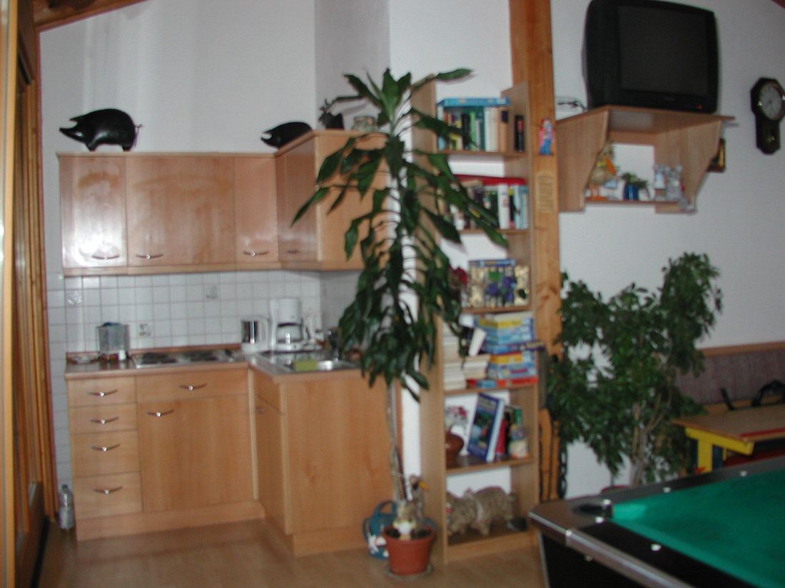 Küche im Aufenthaltsraum