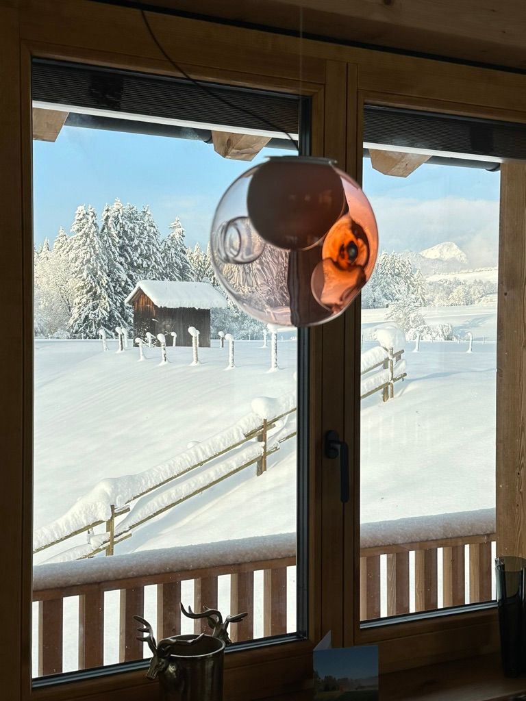 Ausblick in die Winterlandschaft Reit im Winkls