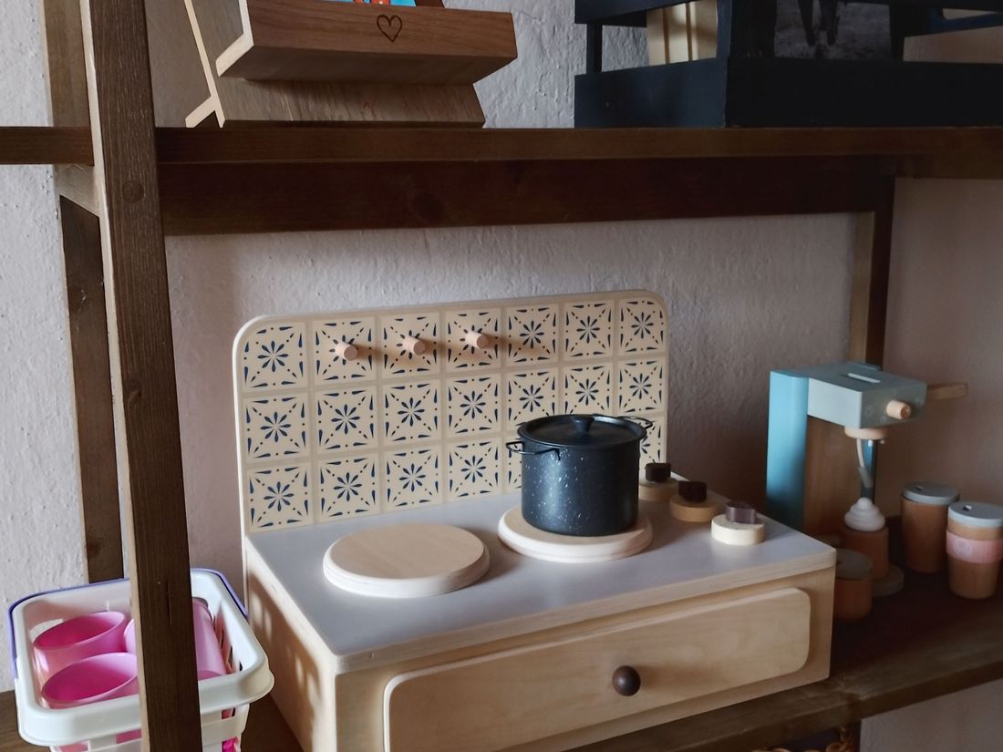 Kleine Spielmöglichkeit vorhanden