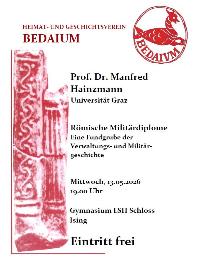 Prof. Dr. Manfred Hainzmann Vortrag 13.05.2026