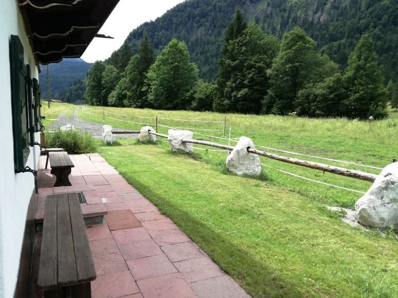 auf der Terrasse