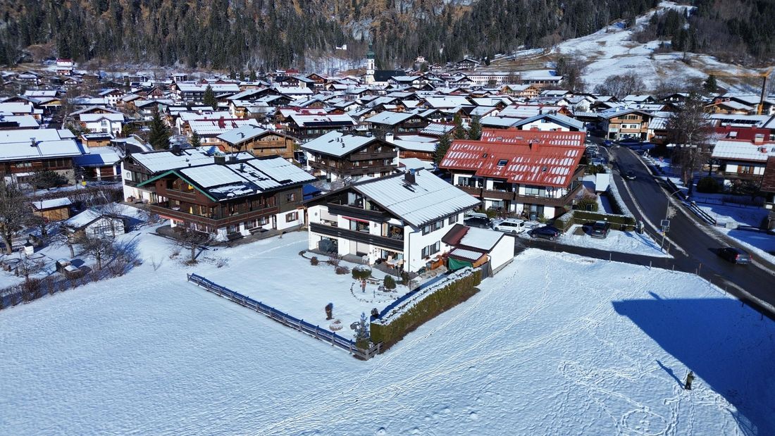Hausansicht Winter