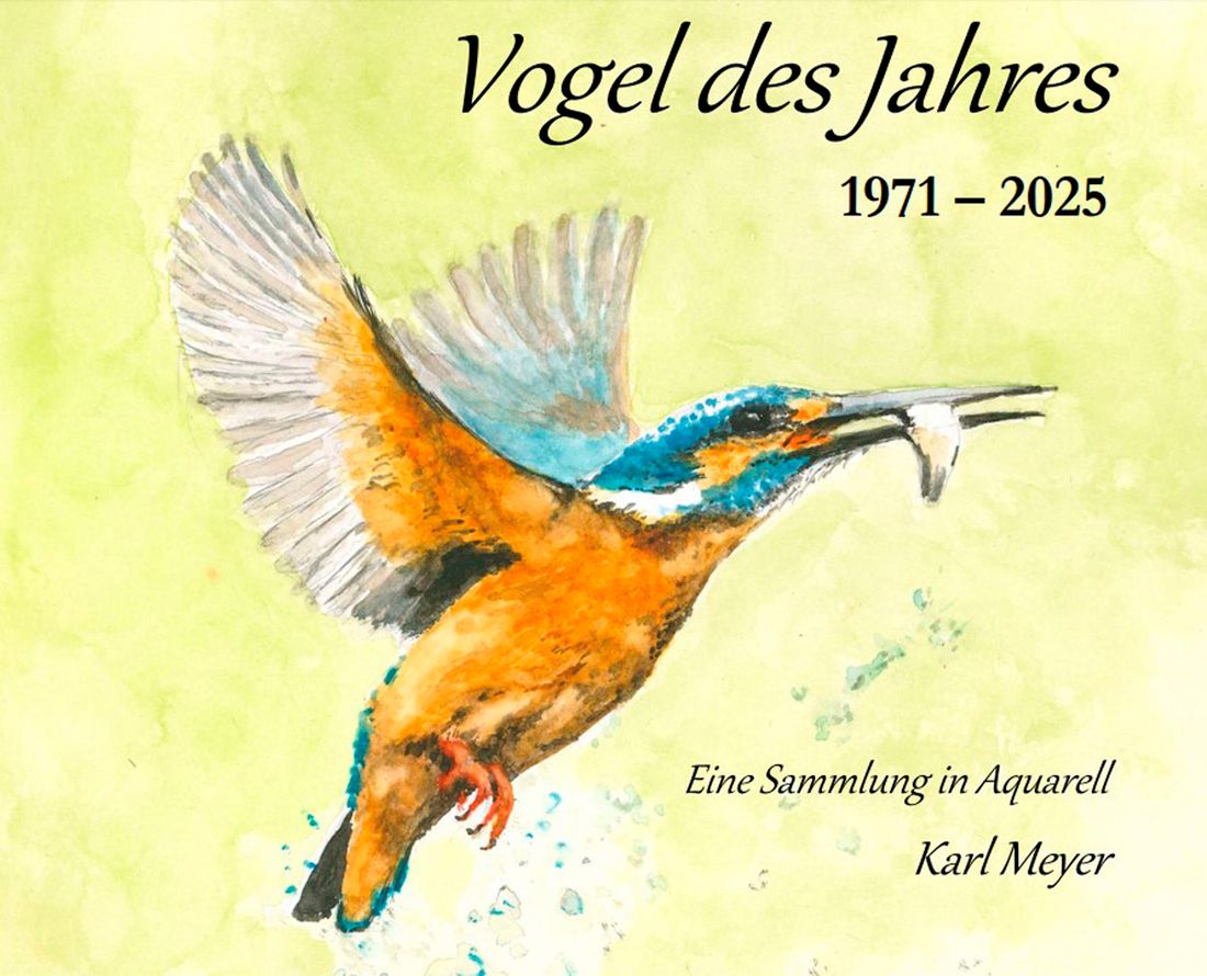 Aquarell-Ausstellung "Vogel des Jahres"