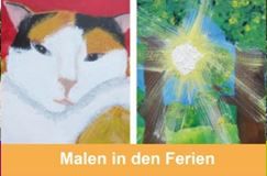 Malen in den Ferien
