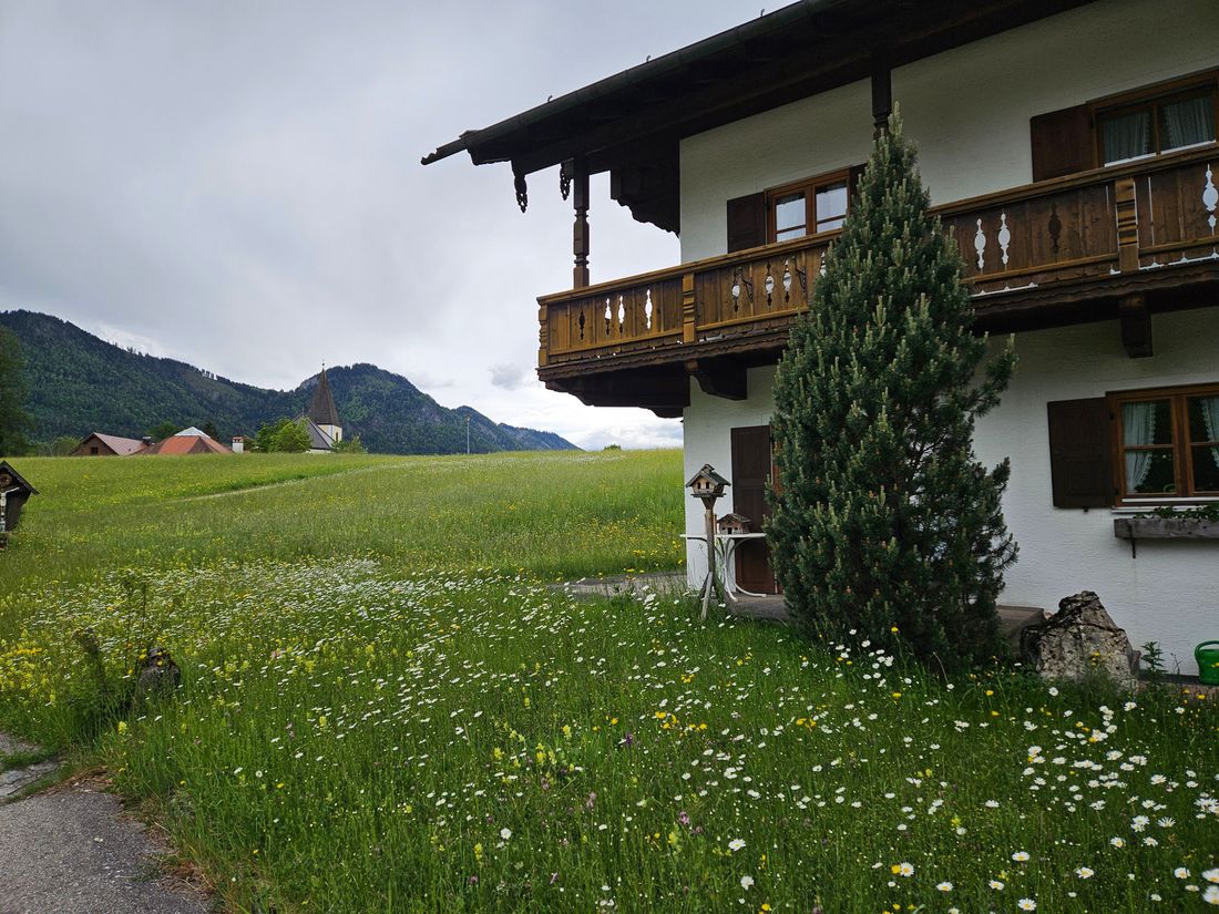 Blick zum Haus Reiter