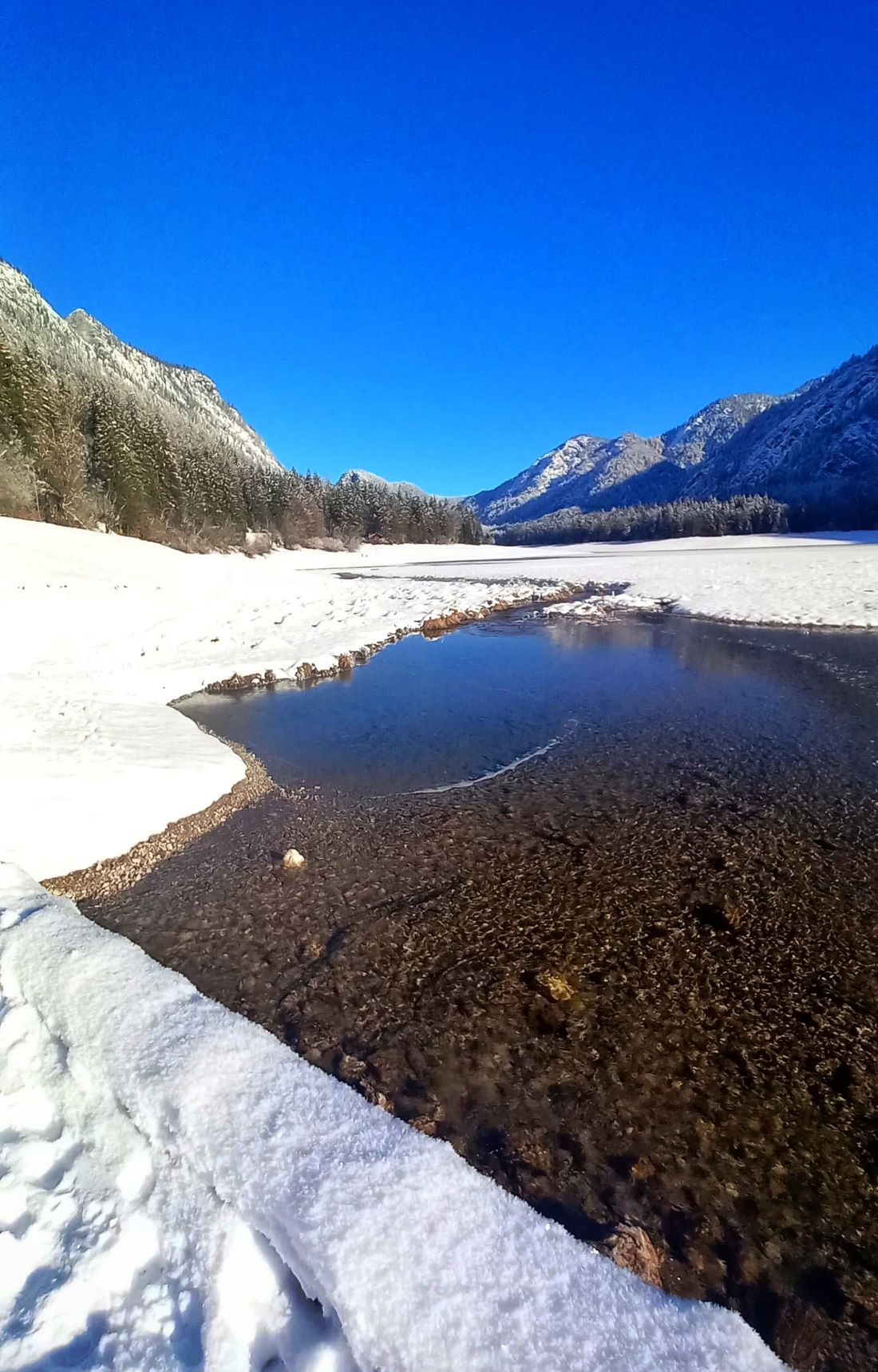 Herrliche Seen in der Nähe