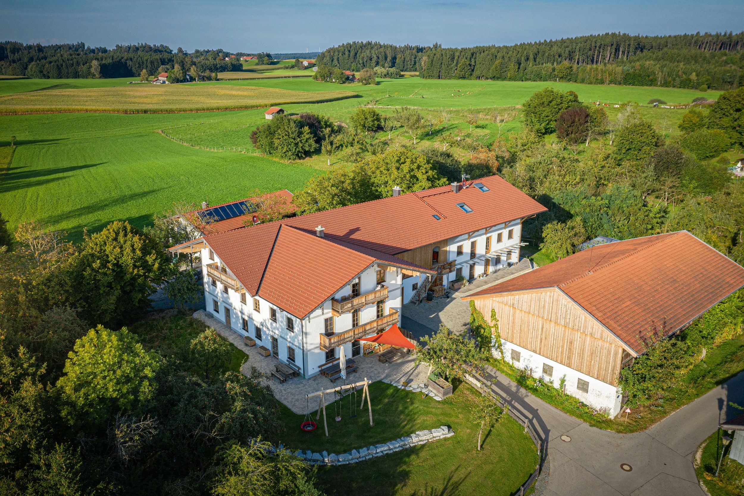 Ferienwohnung Kaindl - Blick in die Ferne
