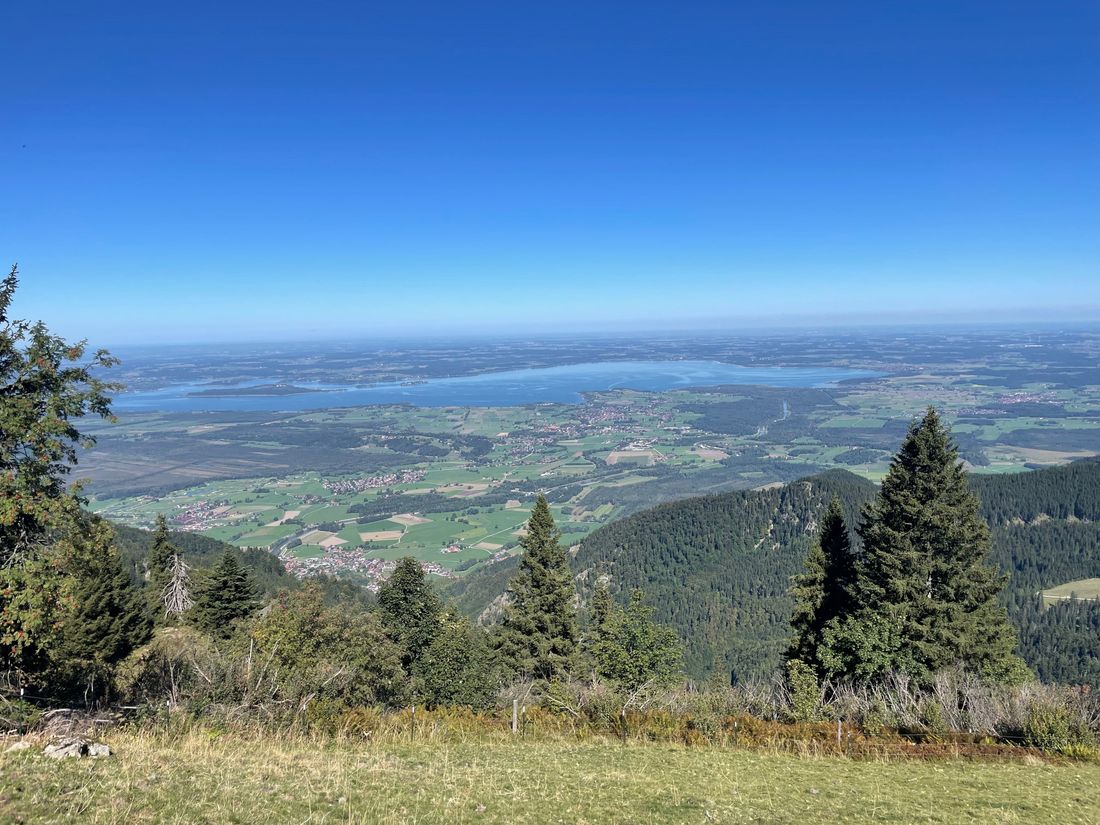 Gipfelblick vom Hochgern
