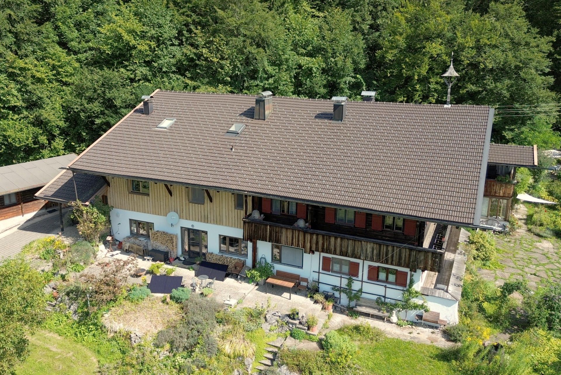 Luftbild vom Haus
