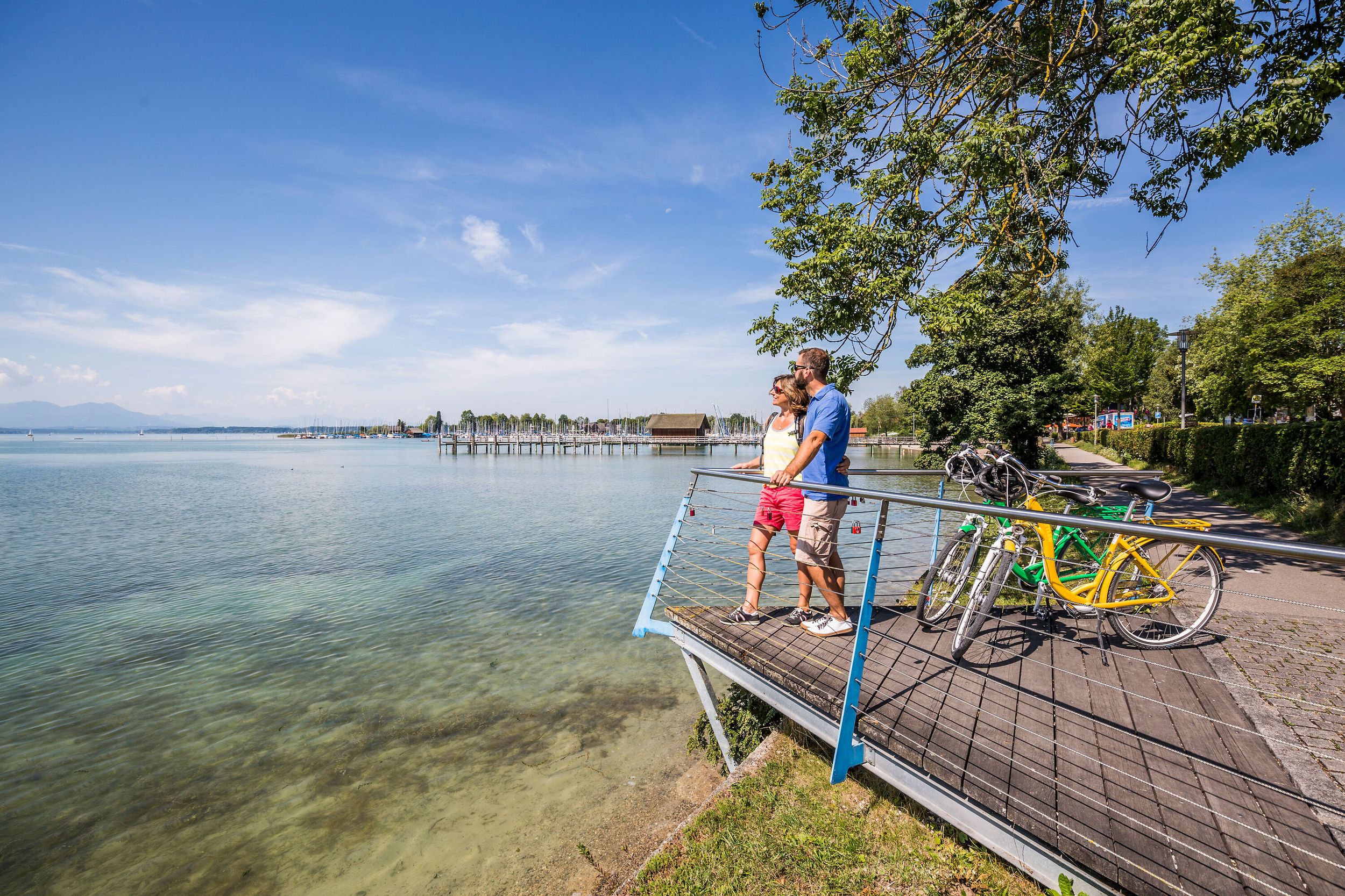 Ausblick auf den Chiemsee