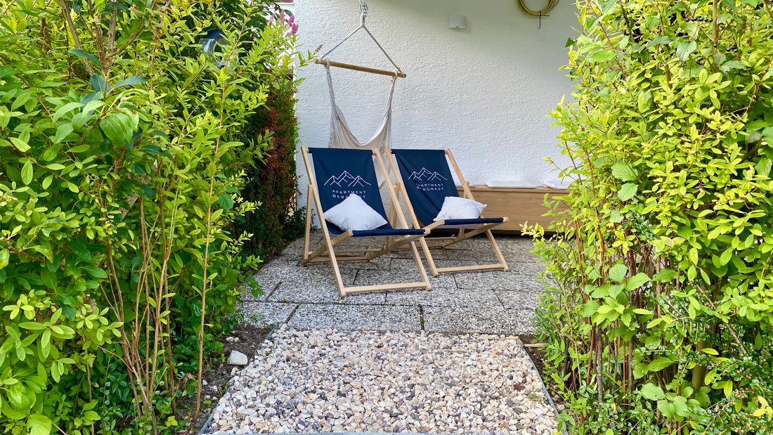 Liegestühle zum Relaxen