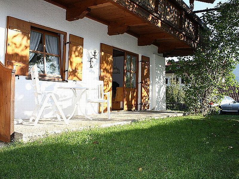 Terrasse am Haus Alpenlicht