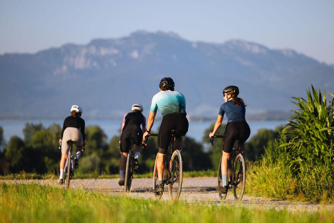 Gravelbiker im Chiemgau