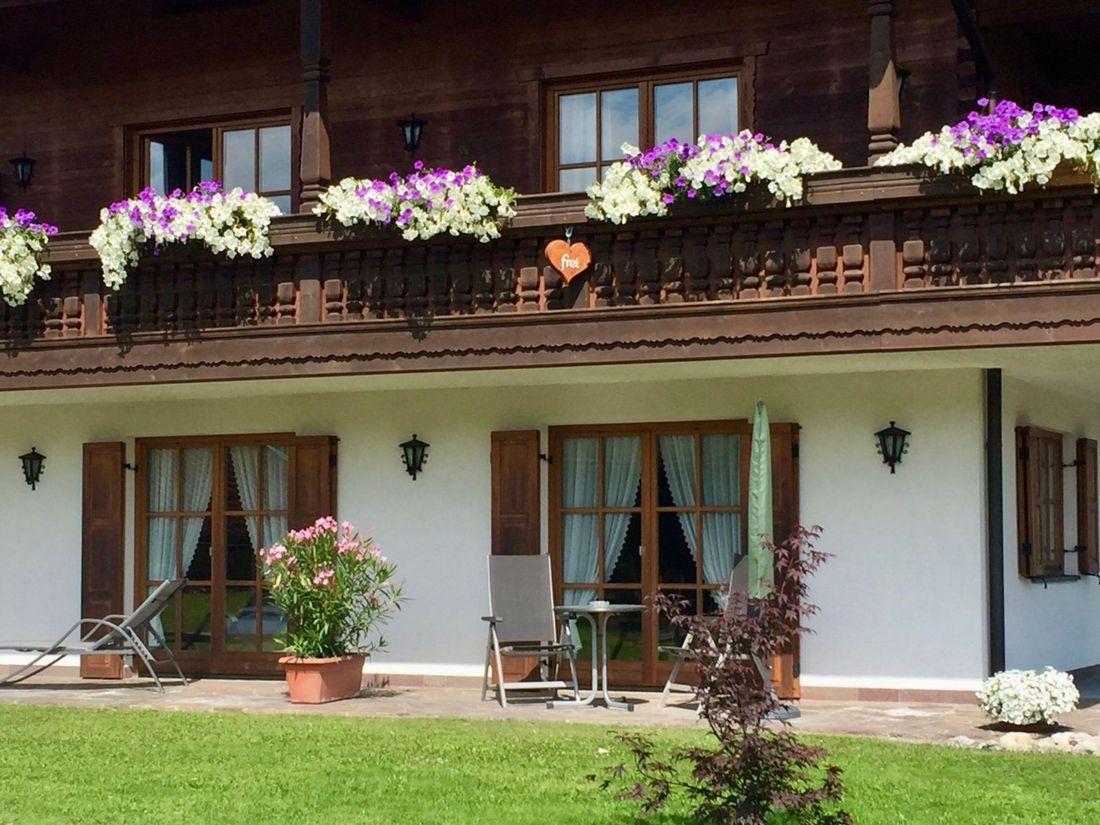 Terasse Boutique Ferienwohnungen Haus am Wiesbach