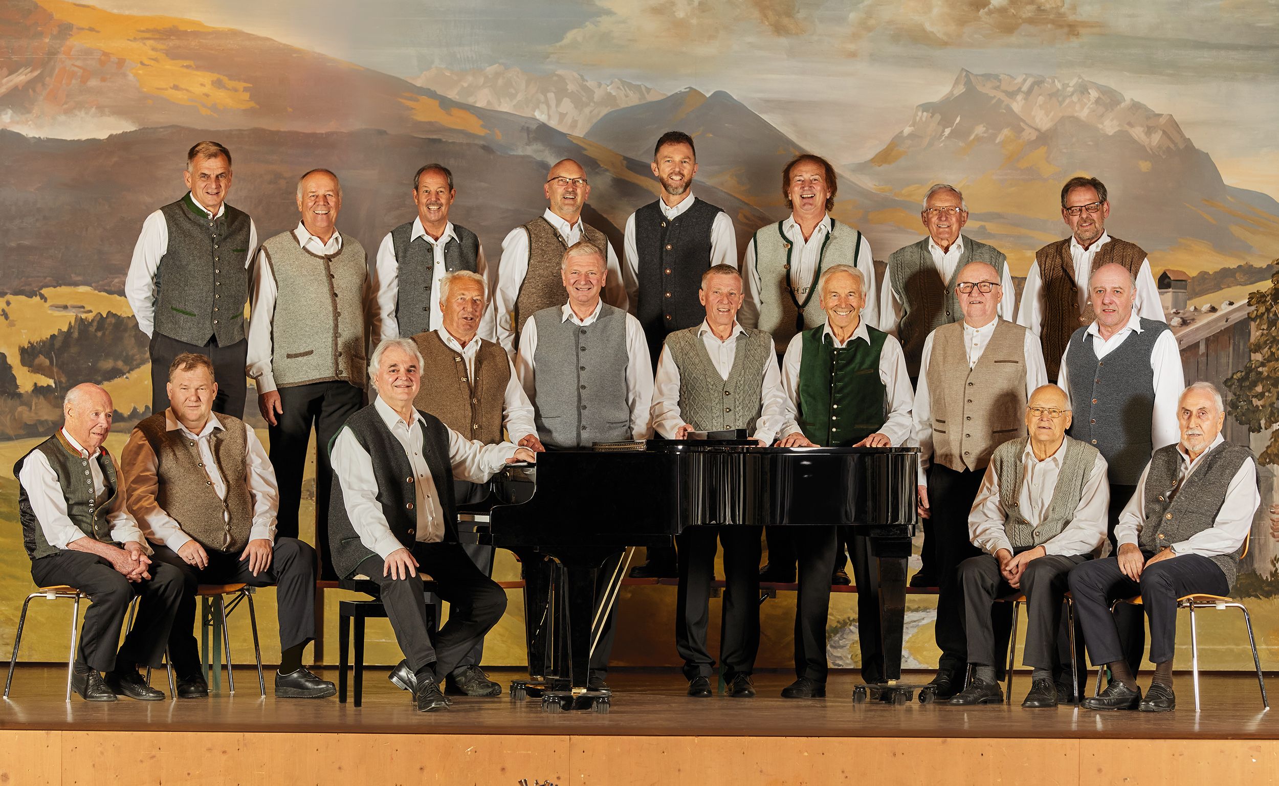 Gruppenbild Männergesangverein Reit im Winkl