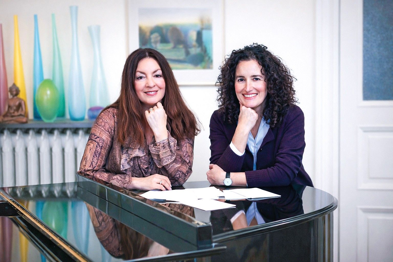 Irina Goldstein und Barbara Palmbach