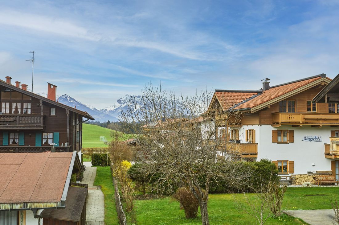 Blick auf den Zahmer Kaiser