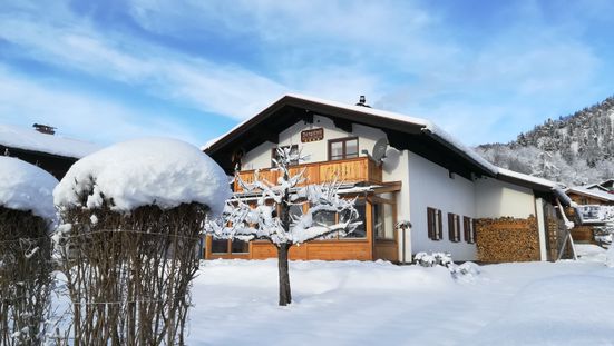Winterimpression Haus Bergidyll