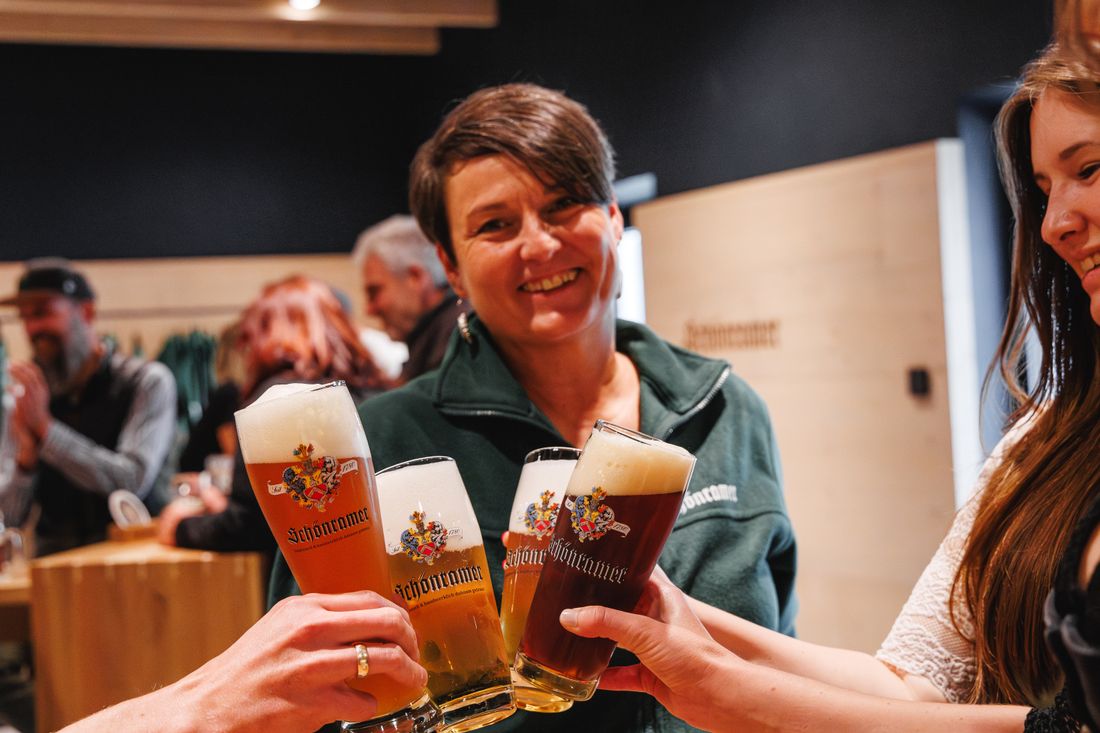 Brauerei Schönramer Bierprobe