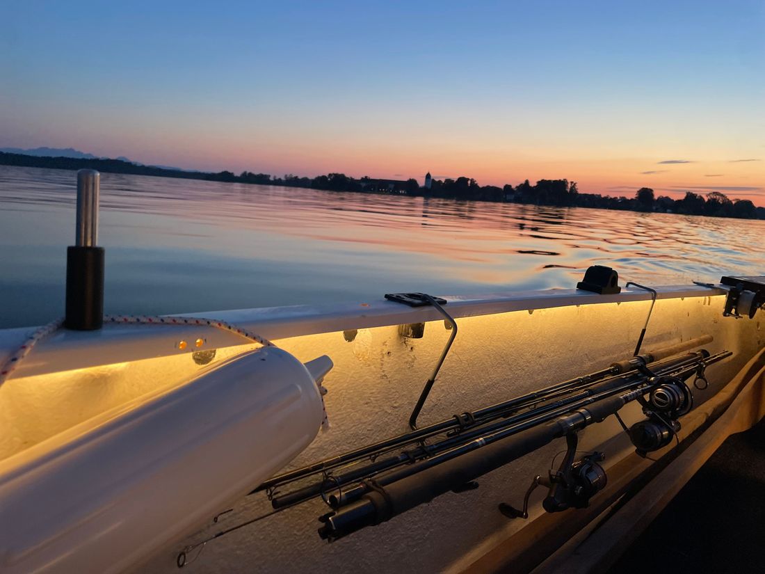 Sonnenuntergang auf dem Chiemsee