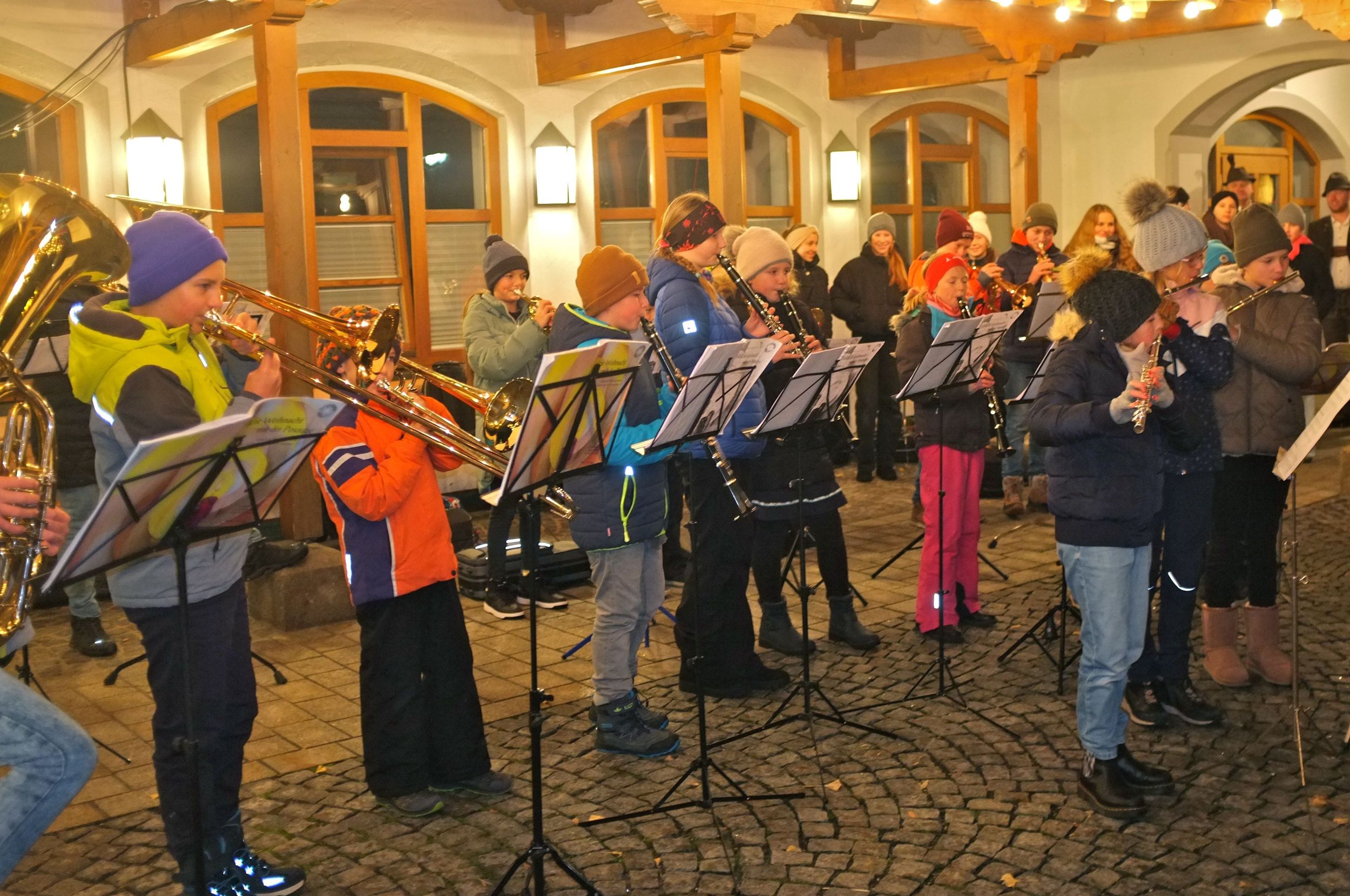Christkindlmarkt Siegsdorf Bläserchor