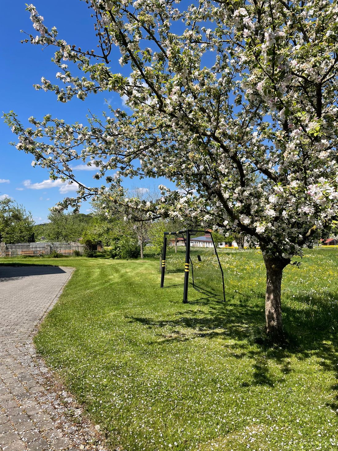 Kleiner Fußballplatz für die Kinder