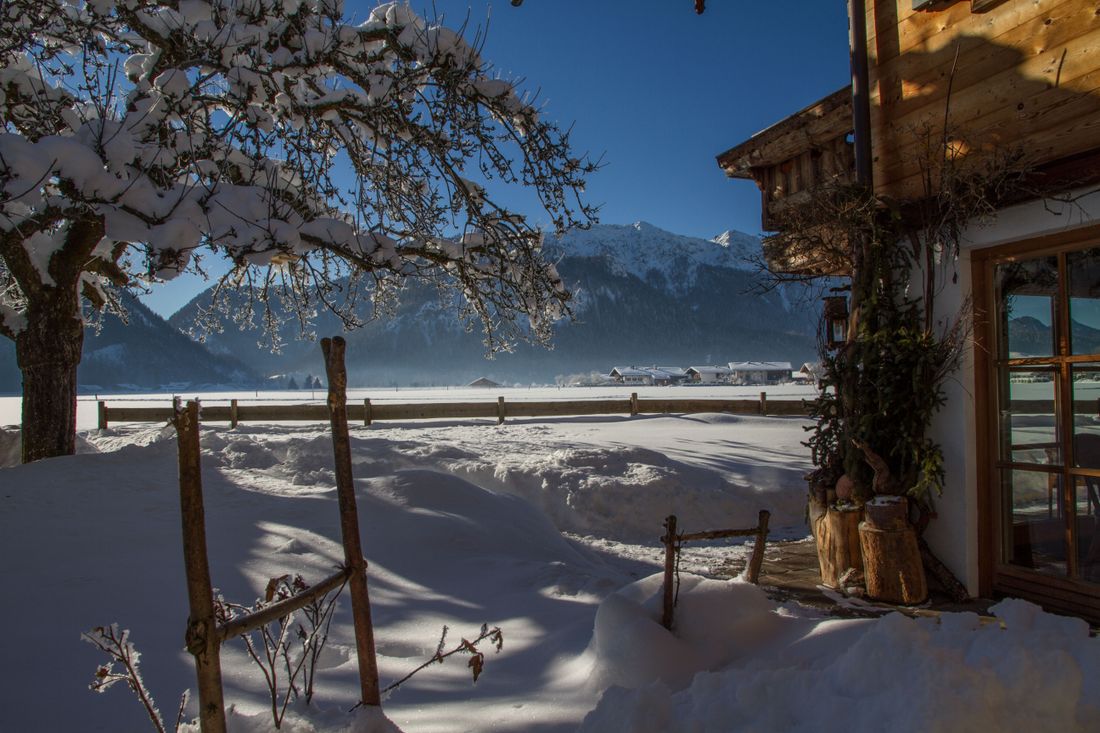 Bergblick vom Haus