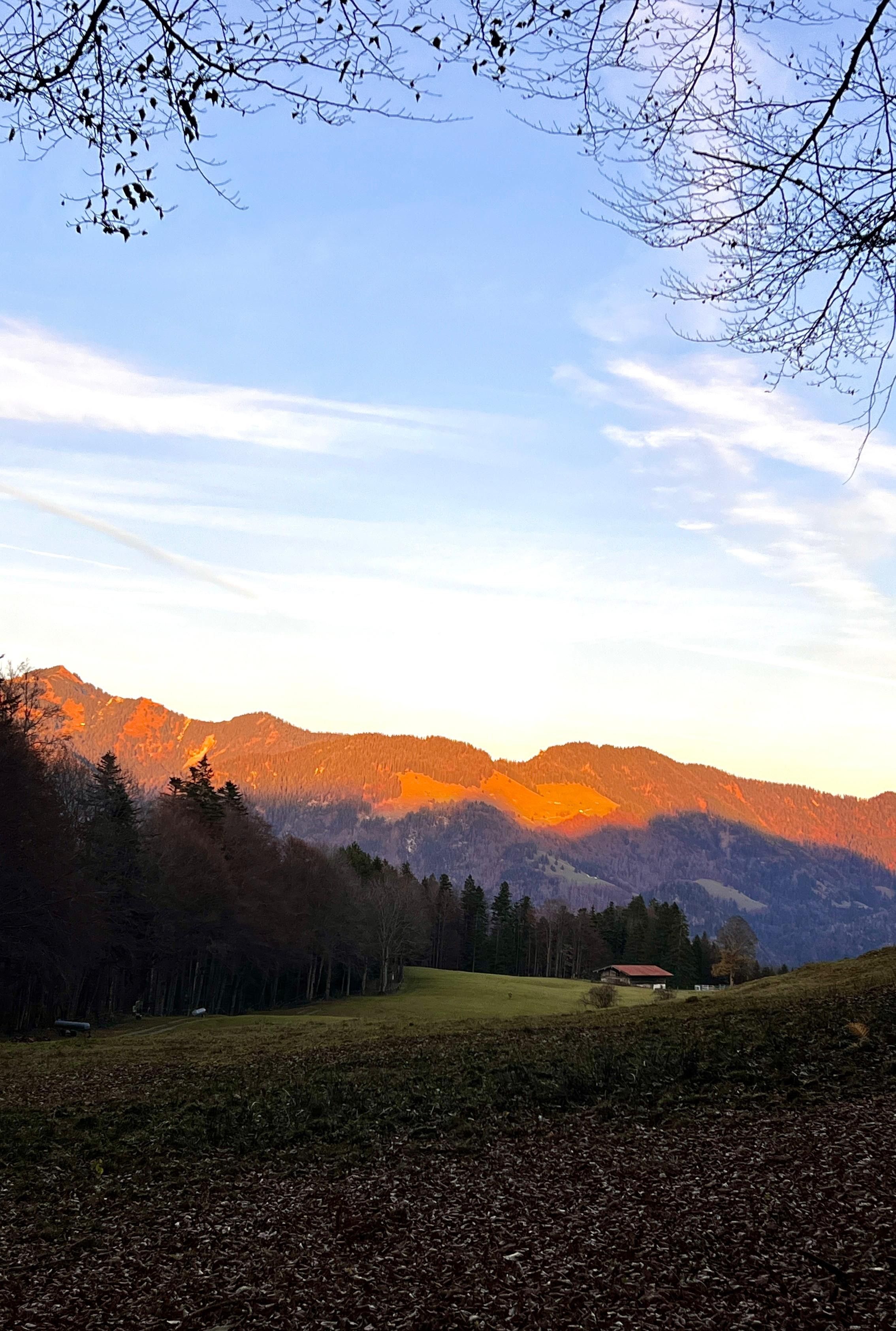Hochgern Sonnenuntergang 3 - 2