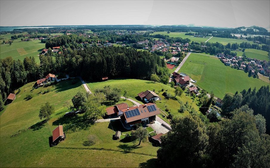 Haus von oben