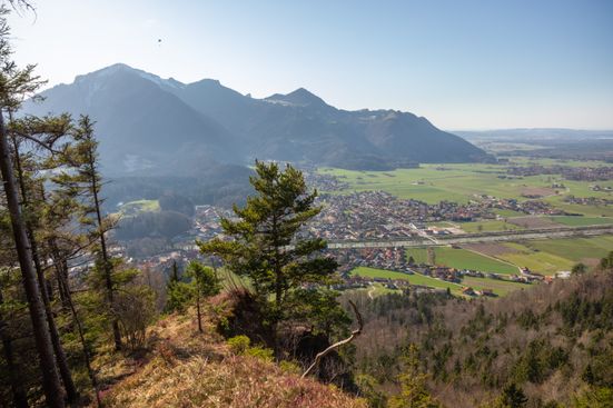 Blick auf Marquartstein