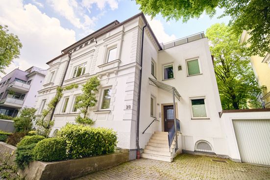 Haus von außen