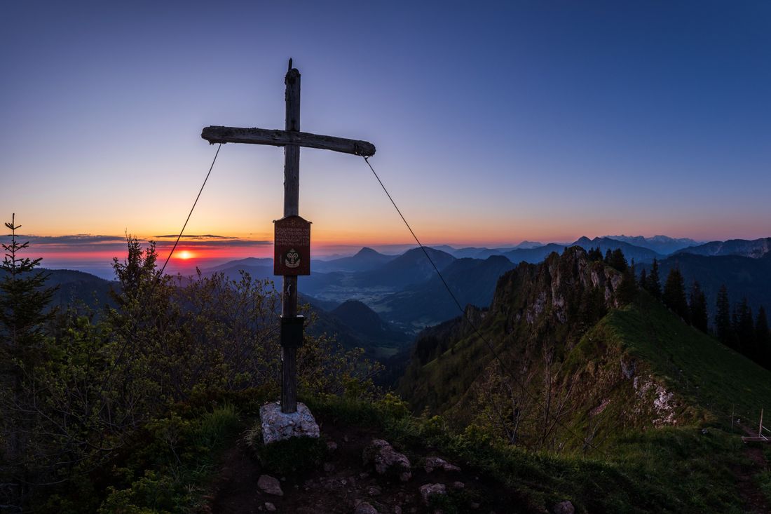 Kurz vor Sonnenaufgang an der Haaralmschneid
