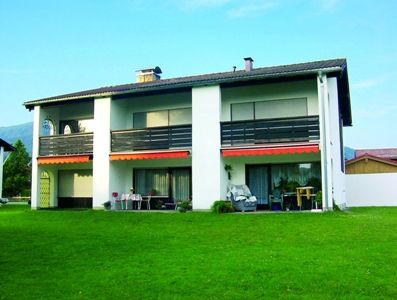 house view in summer