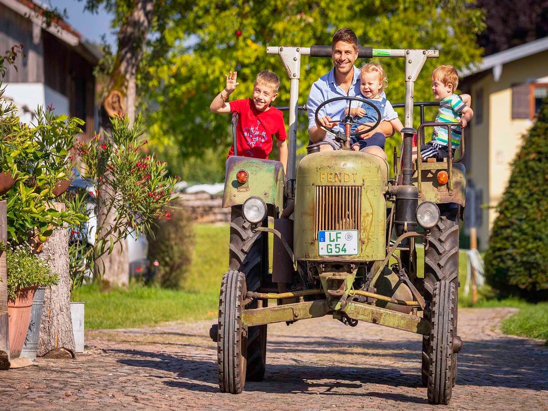 Traktor fahren