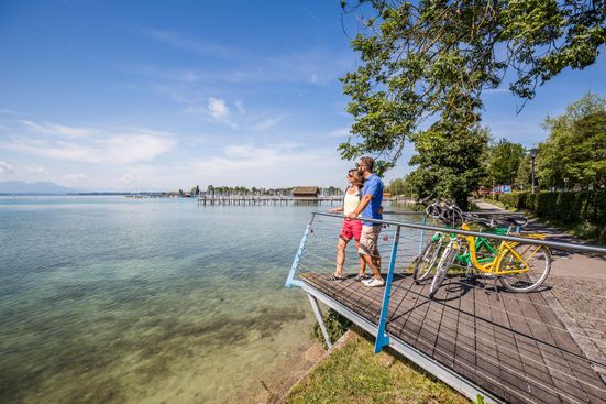 Ausblick auf den Chiemsee