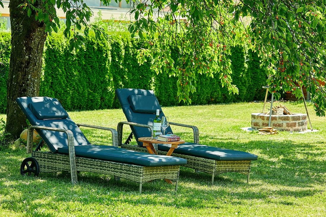 Relaxen unterm Kirschbaum